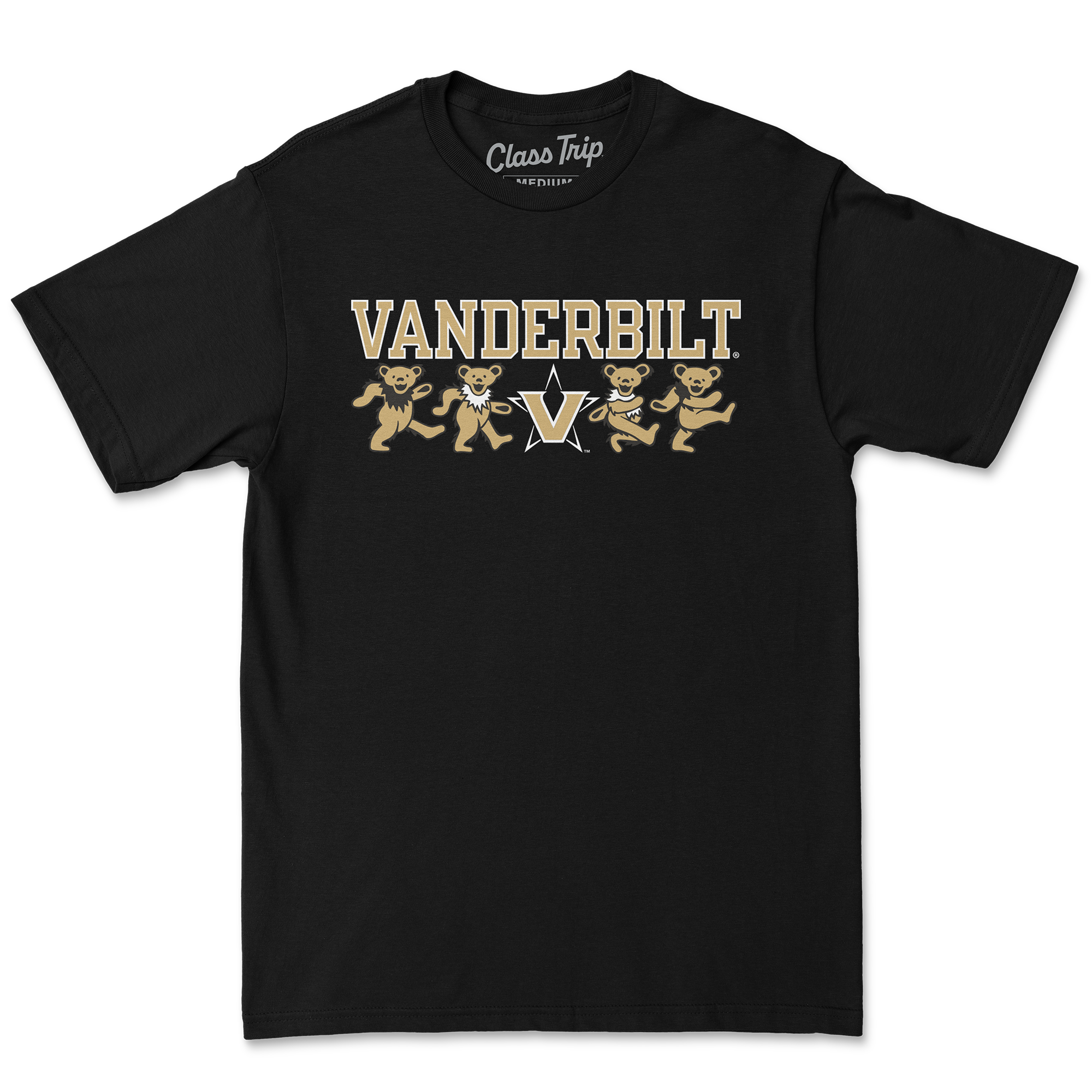 Vanderbilt x Grateful Dead Mascot Bears Tee