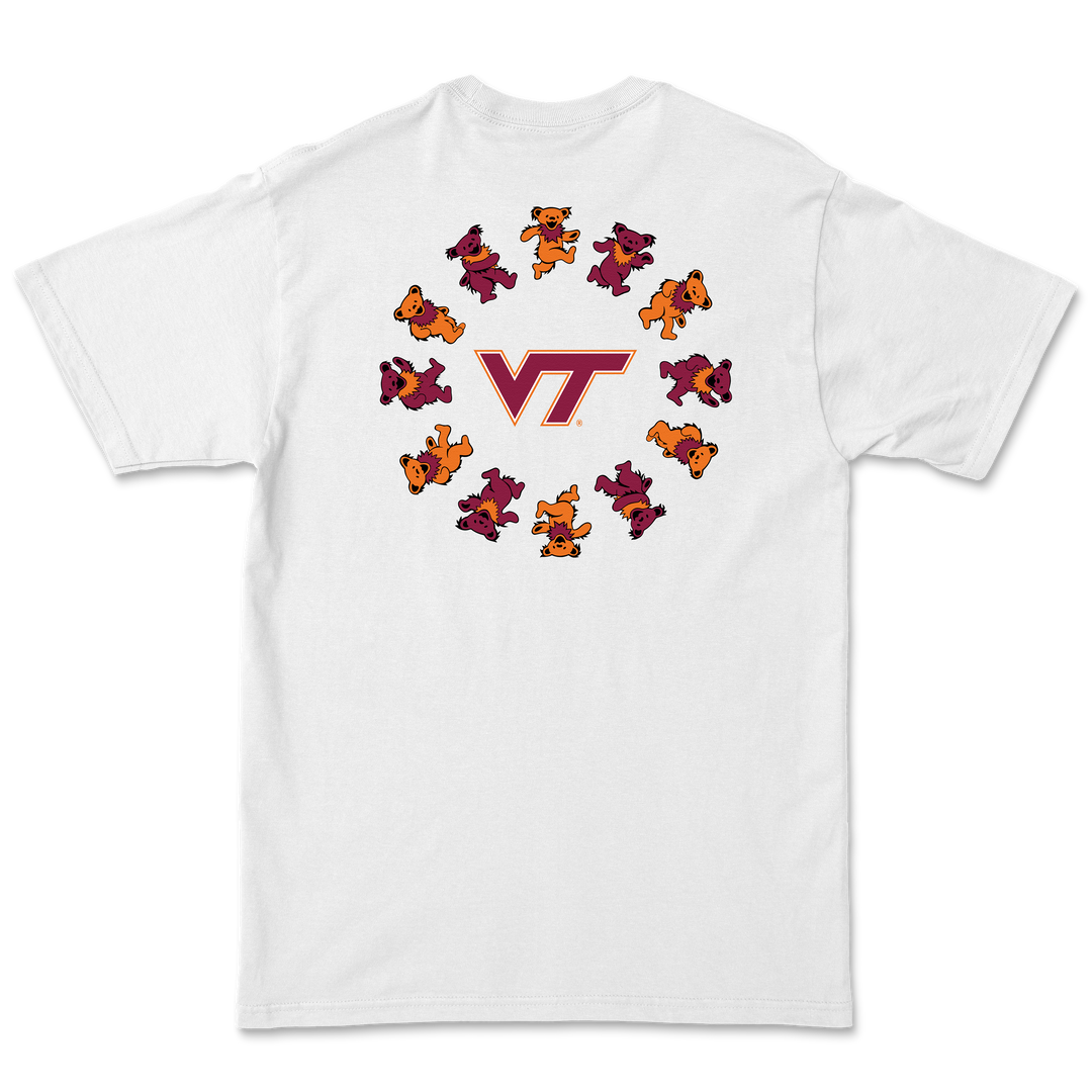 Virginia Tech x Grateful Dead Circle Bears Tee