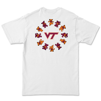Virginia Tech x Grateful Dead Circle Bears Tee