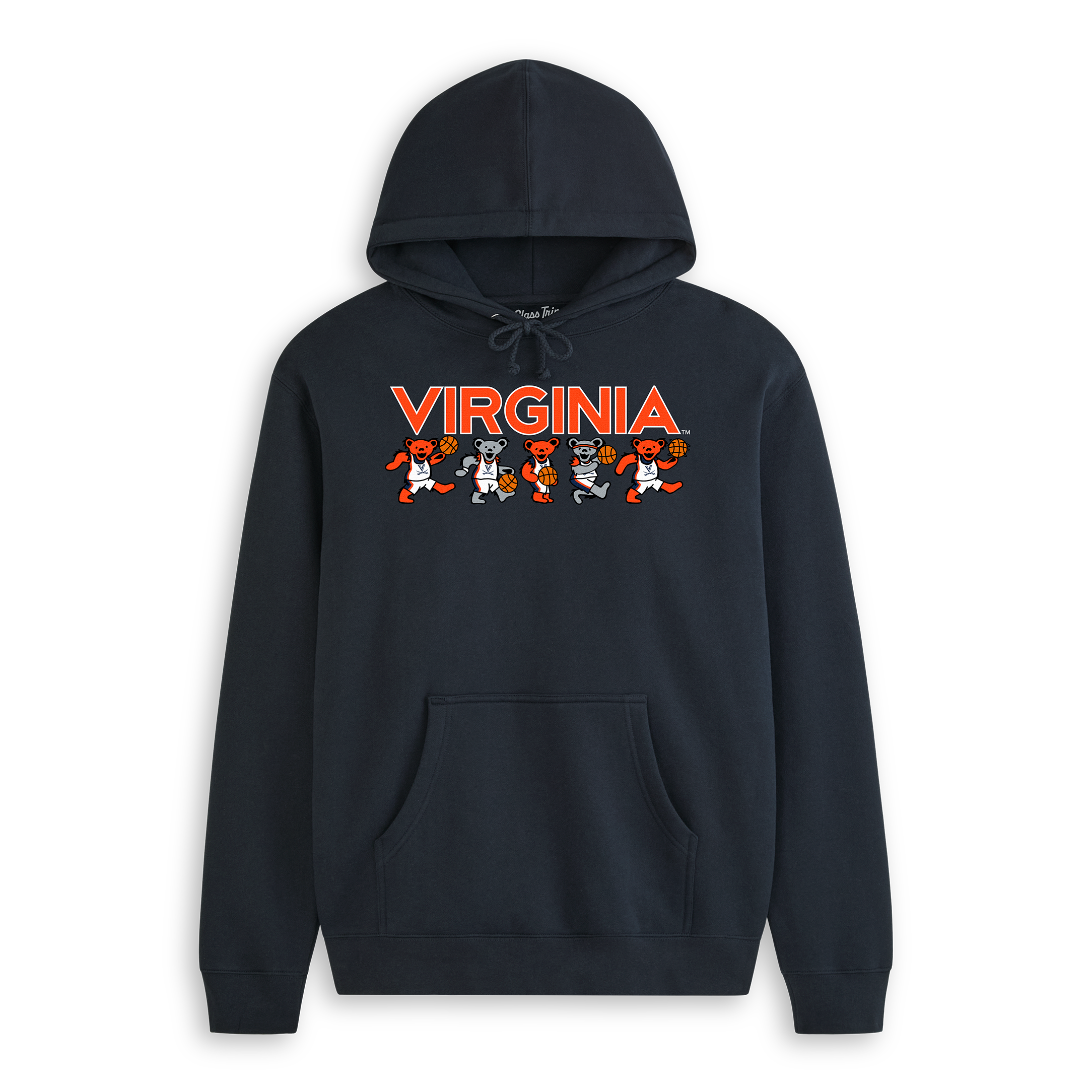Virginia x Grateful Dead Basketball Bears Hoodie