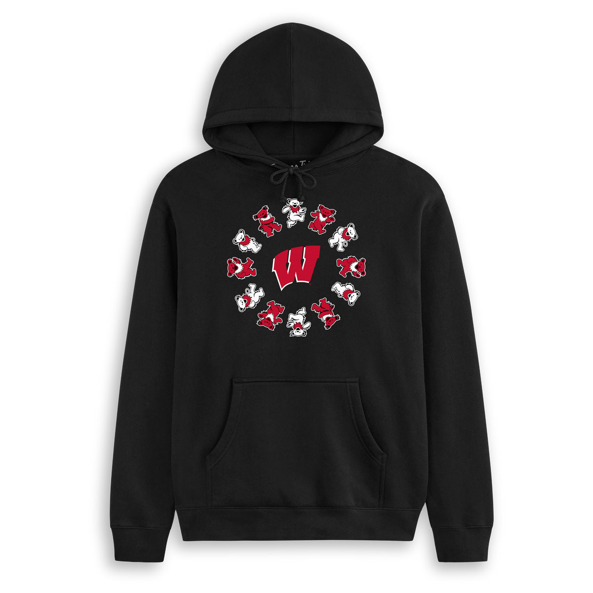 Wisconsin x Grateful Dead Circle Bears Hoodie