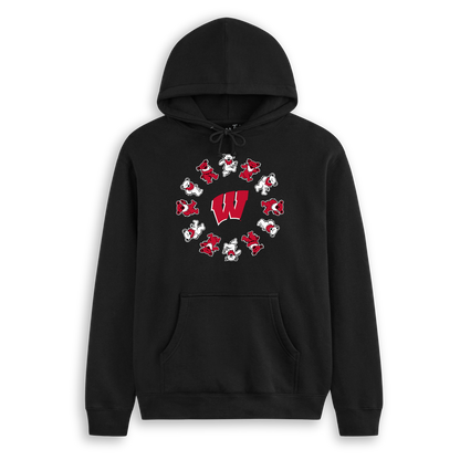 Wisconsin x Grateful Dead Circle Bears Hoodie
