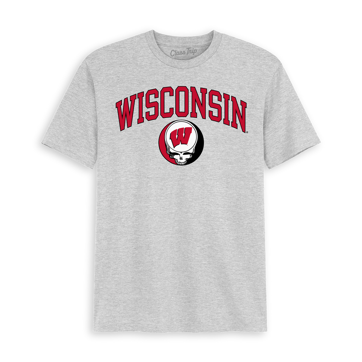 Wisconsin x Grateful Dead Steal Your Face Arch Tee