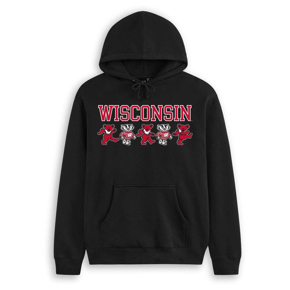 Wisconsin x Grateful Dead Mascot Bears Hoodie