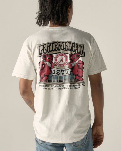 Grateful Dead x Alabama '77 Memorial Coliseum Bears Tee