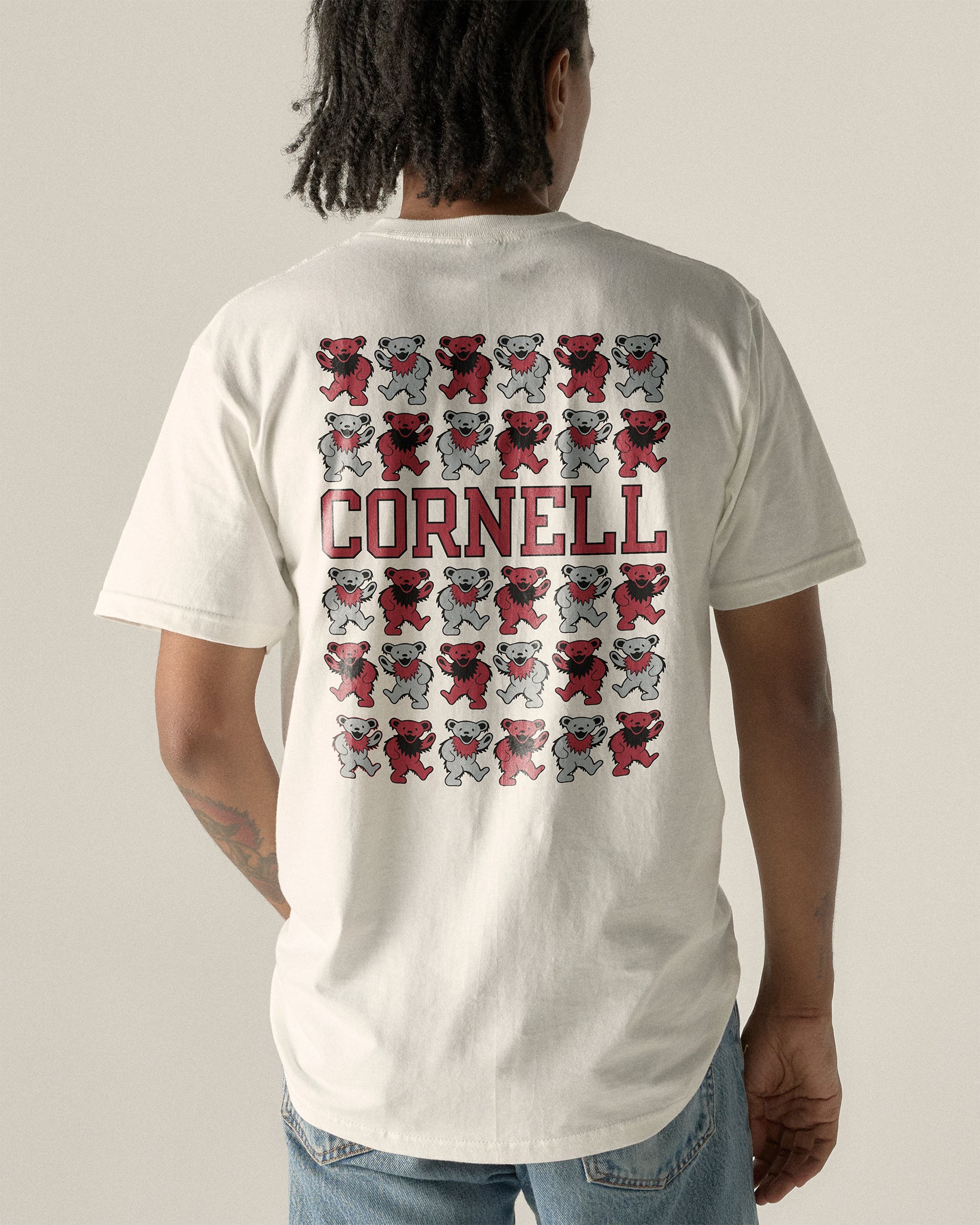 Grateful Dead x Cornell Stacked Bears Tee