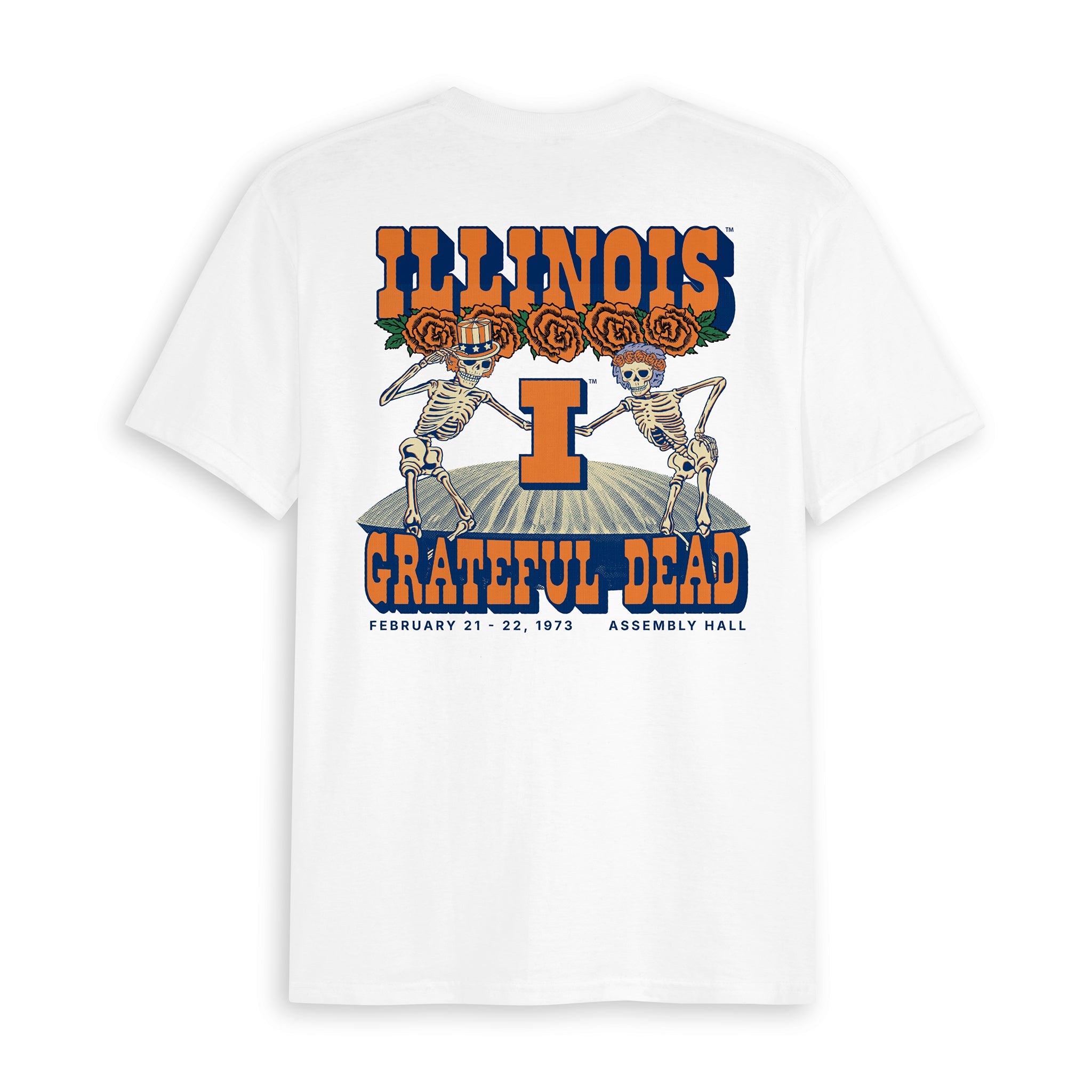 Grateful Dead　2002年製　Ｔシャツ Grateful Dead x Illinois Assembly Hall '73 Tee – Class Trip