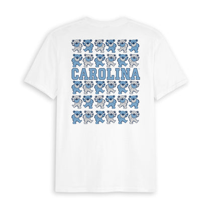 North Carolina x Grateful Dead Stacked Bears Tee