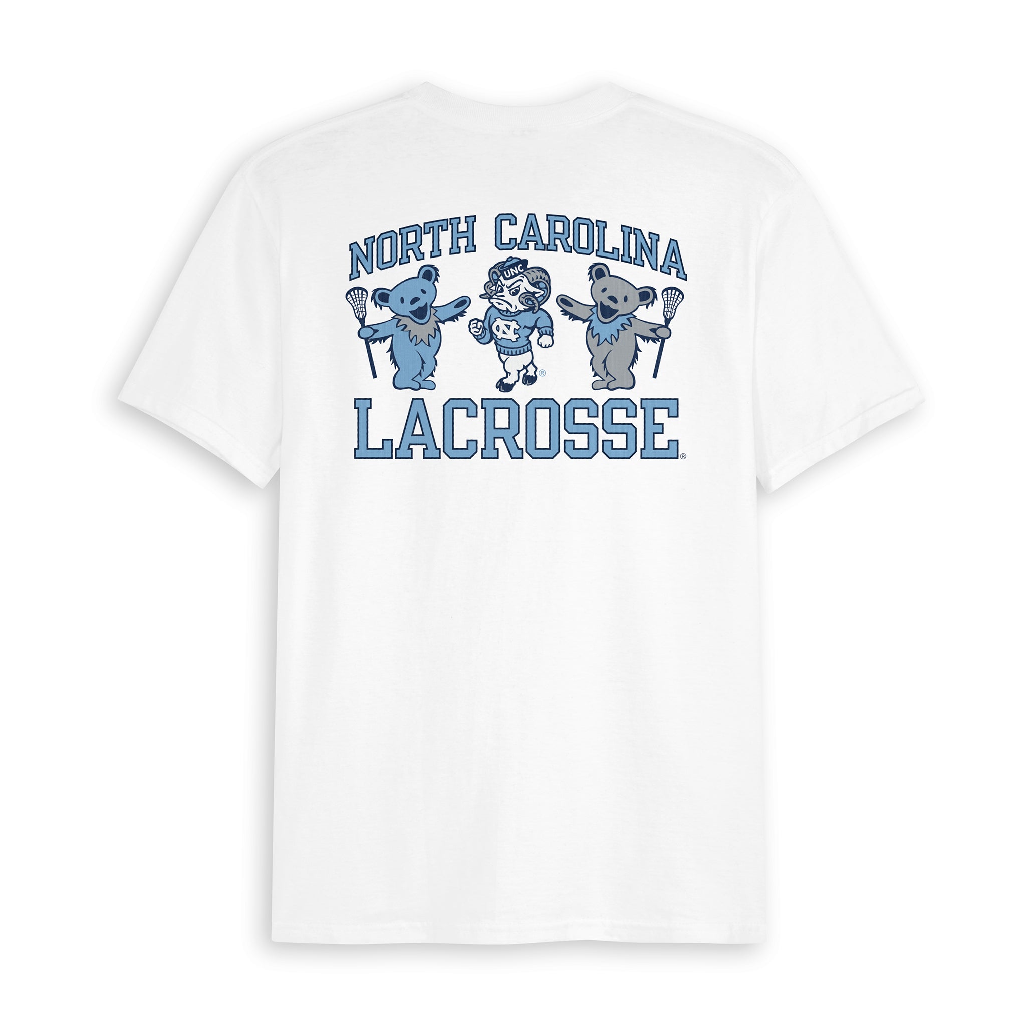 North Carolina x Grateful Dead Lax Bear Friends Tee