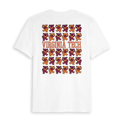 Virginia Tech x Grateful Dead Stacked Bears Tee
