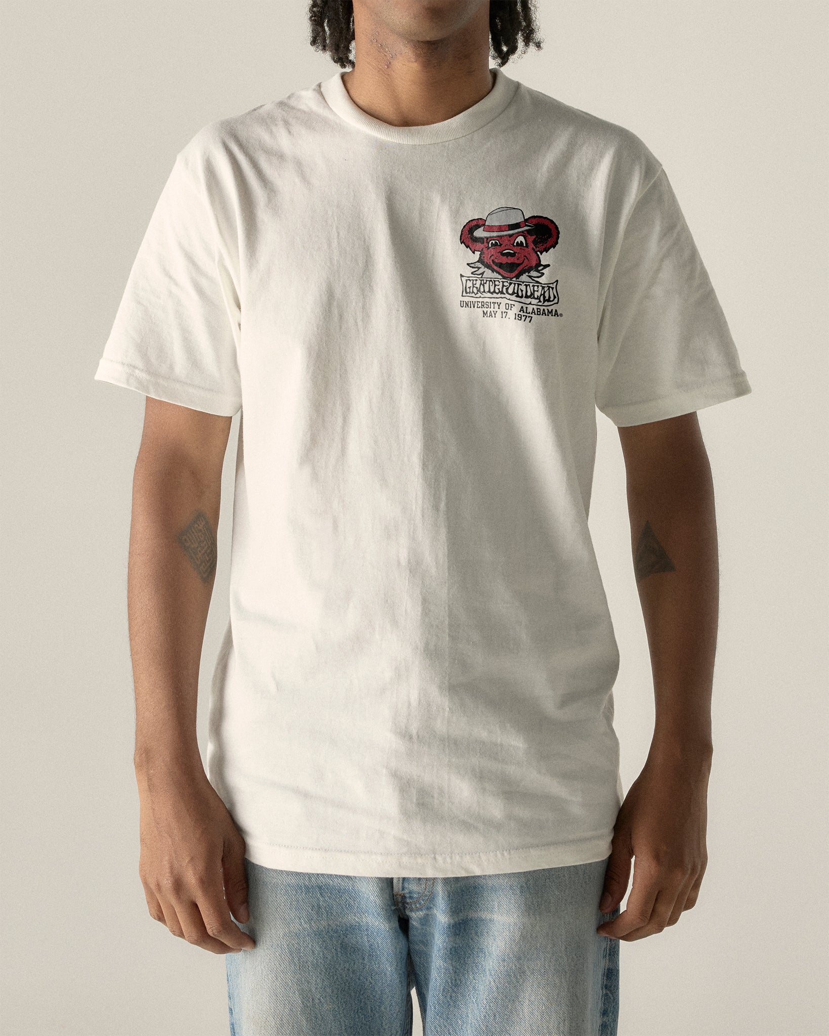 Grateful Dead x Alabama '77 Memorial Coliseum Bears Tee