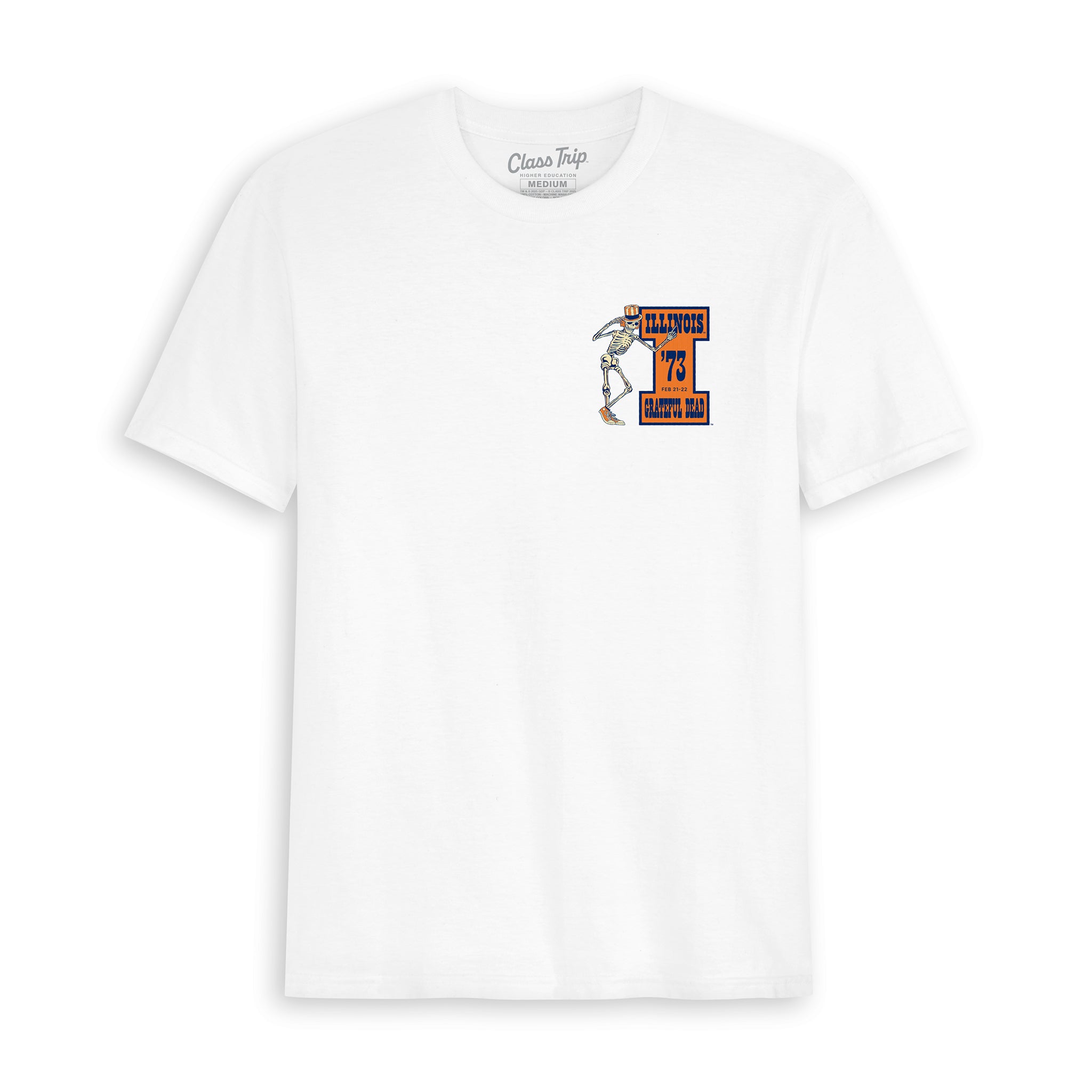 Grateful Dead x Illinois Assembly Hall '73 Tee – Class Trip