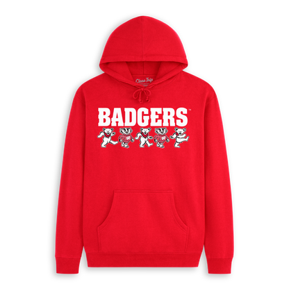 Wisconsin x Grateful Dead Mascot Bears Hoodie