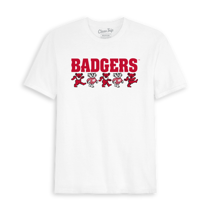 Wisconsin x Grateful Dead Mascot Bear Tee