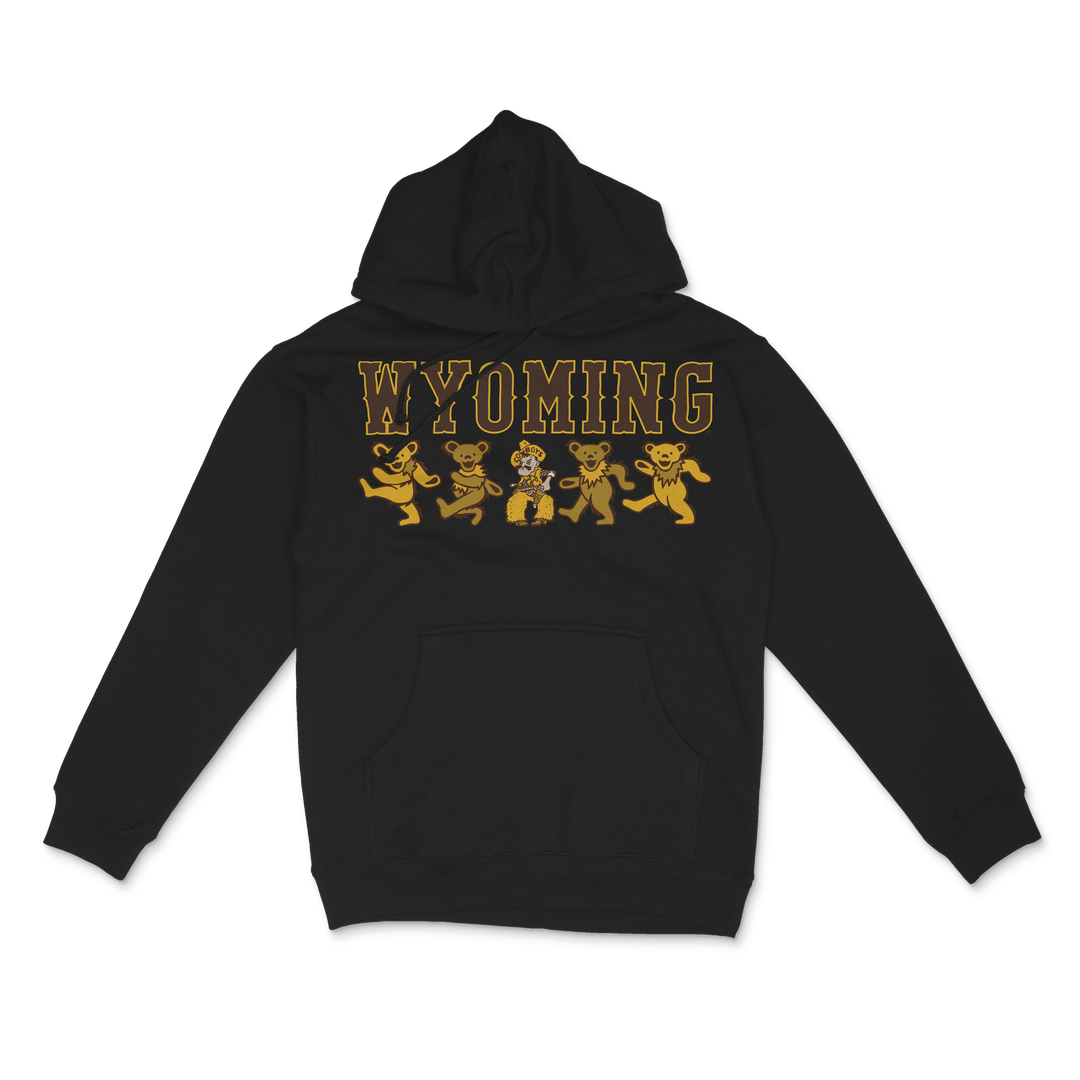 Wyoming x Grateful Dead Mascot Bears Hoodie