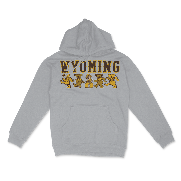 Wyoming x Grateful Dead Mascot Bears Hoodie