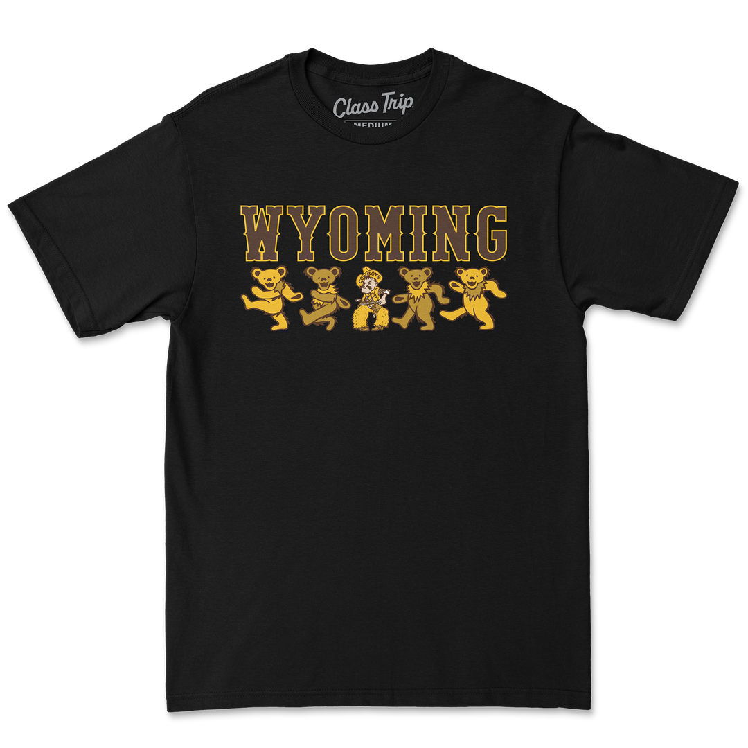 Wyoming x Grateful Dead Mascot Bears Tee