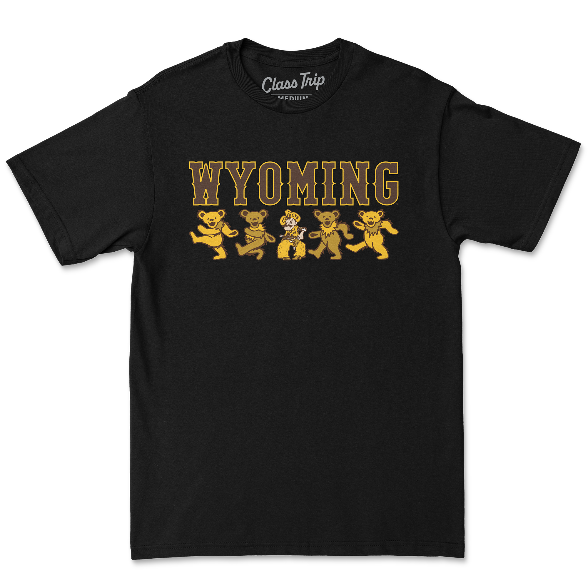 Wyoming x Grateful Dead Mascot Bears Tee