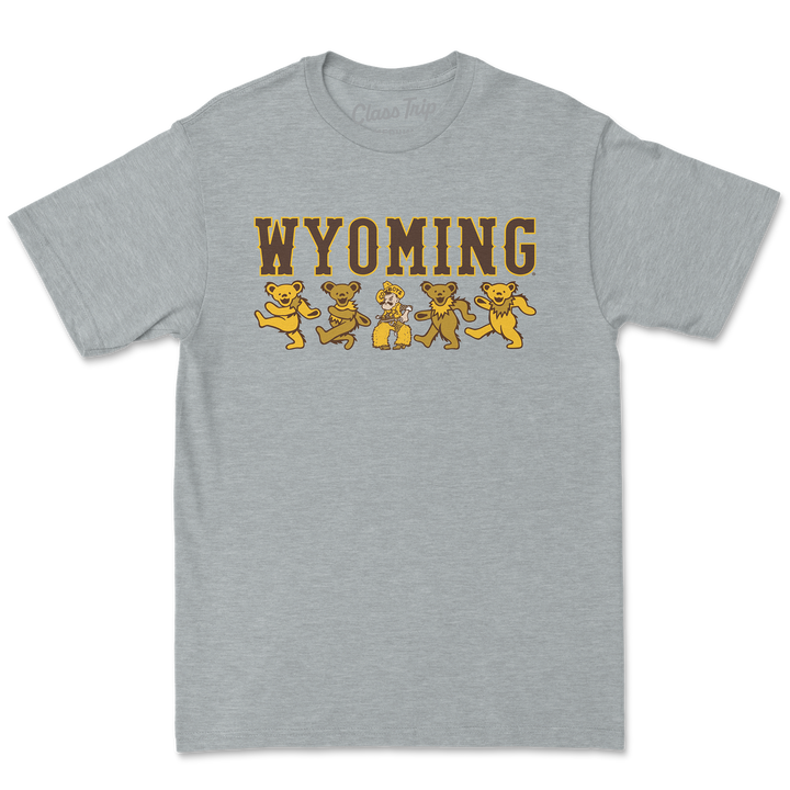 Wyoming x Grateful Dead Mascot Bears Tee