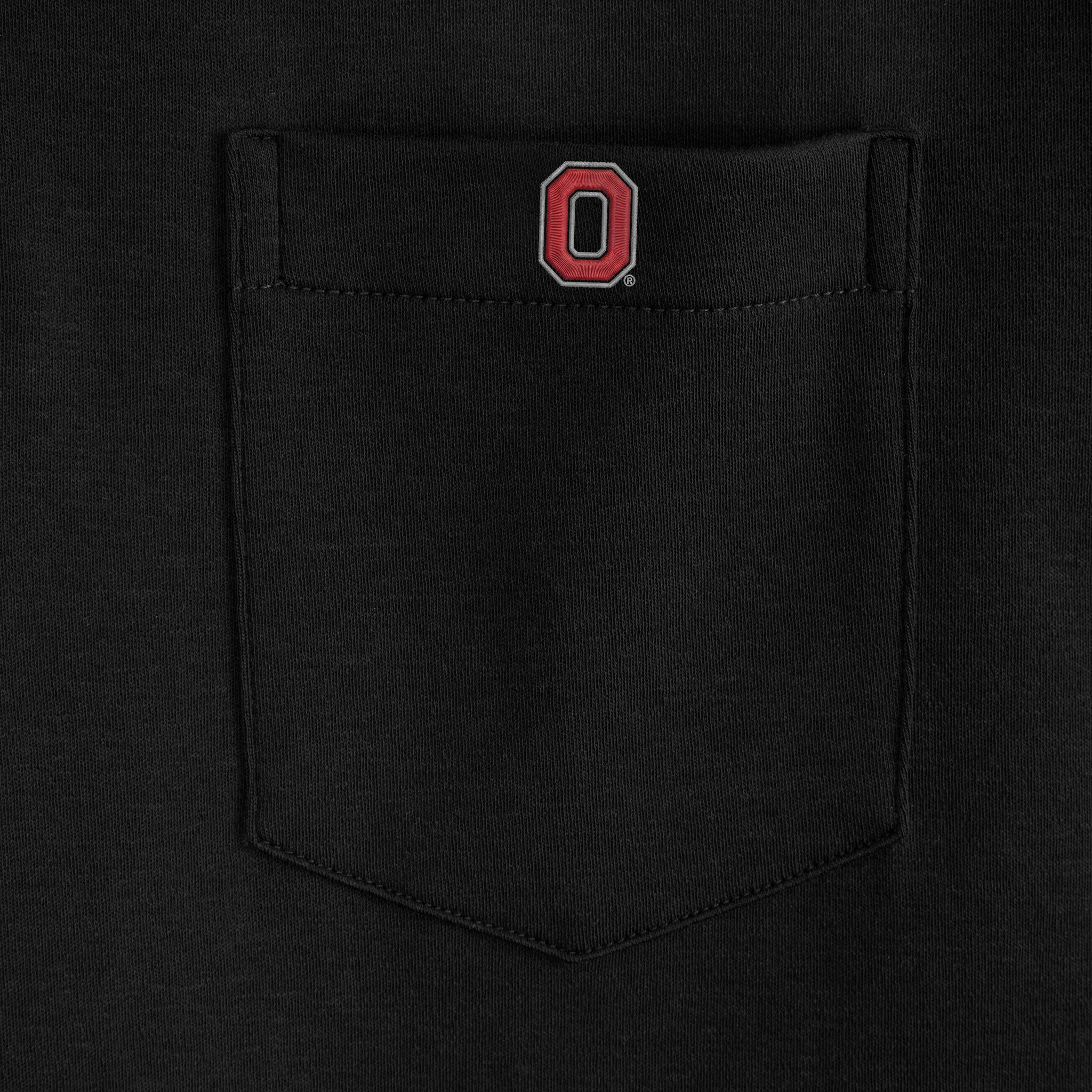 Ohio State Mens Organic Cotton Pocket Polo