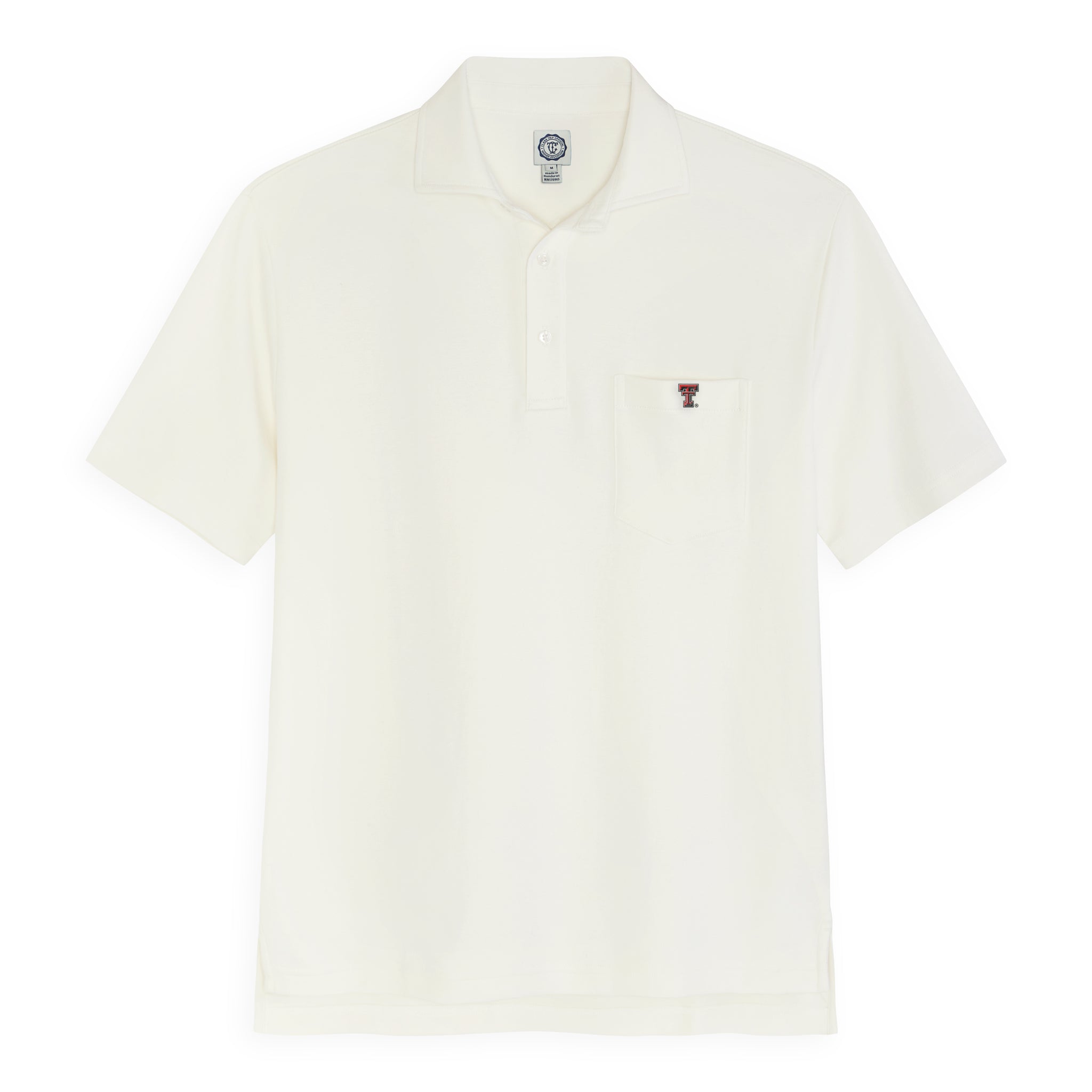 Texas Tech Men's Organic Cotton Pocket Polo