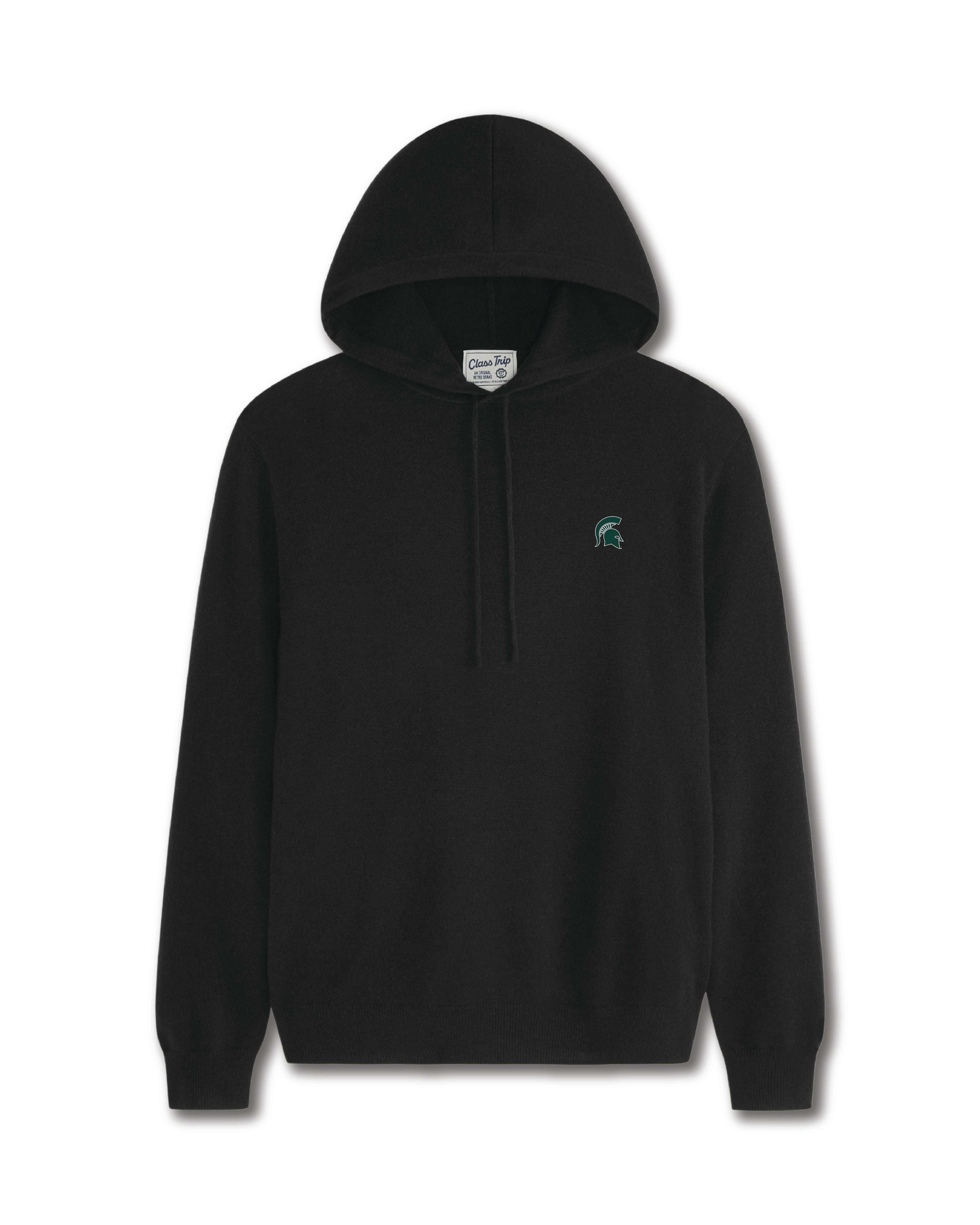 Michigan State Men’s Cashmere Pullover Hoodie