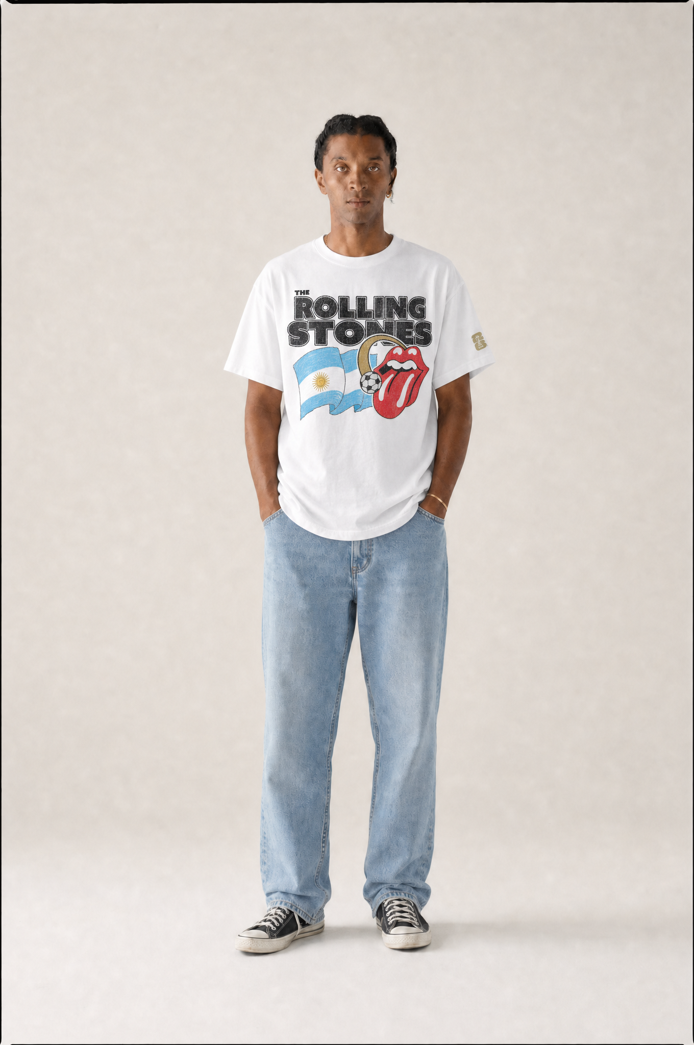 Rolling Stones x FIFA World Cup '26™ Argentina Halo Lick Tee