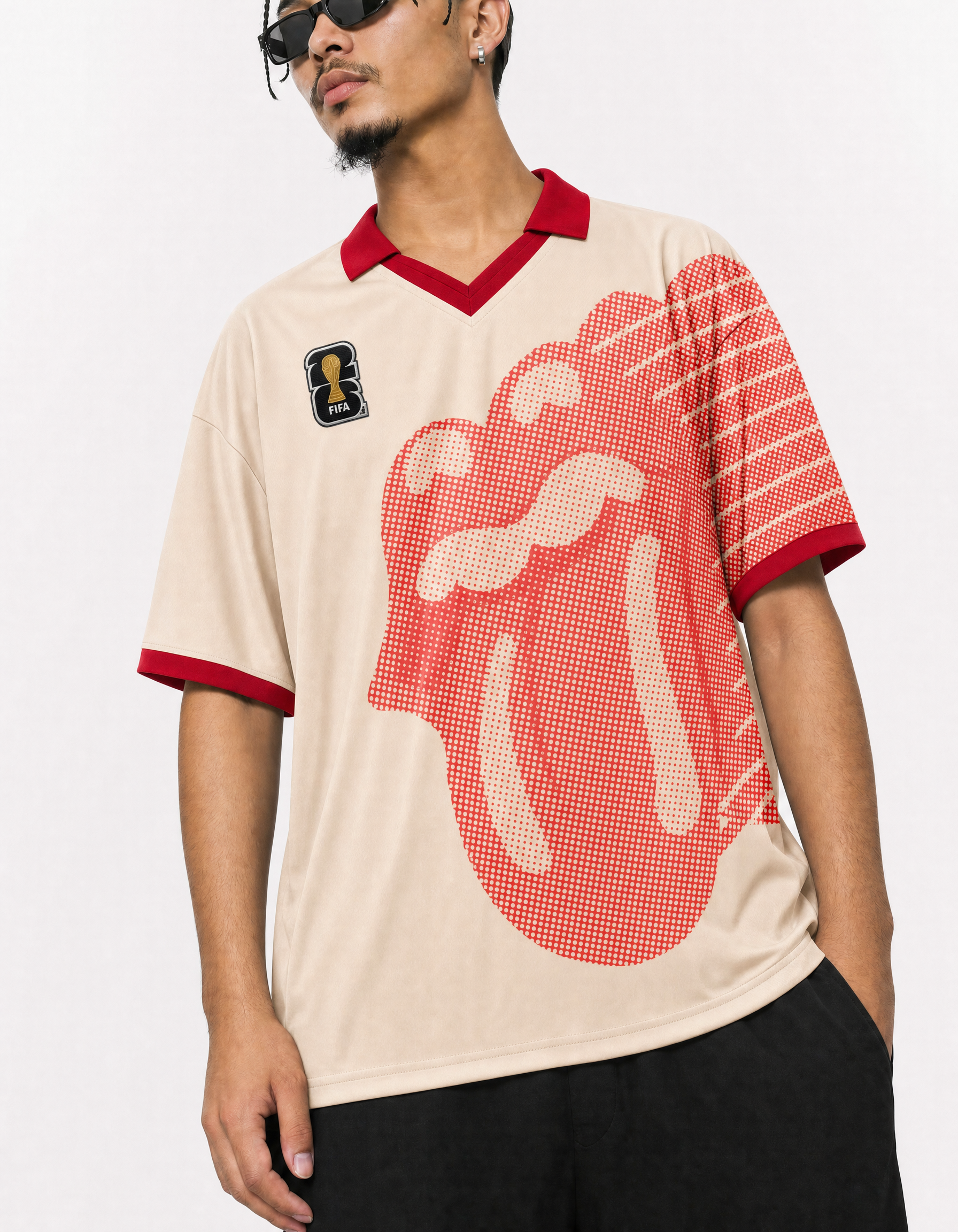 Rolling Stones x FIFA World Cup '26 Center Forward Jersey