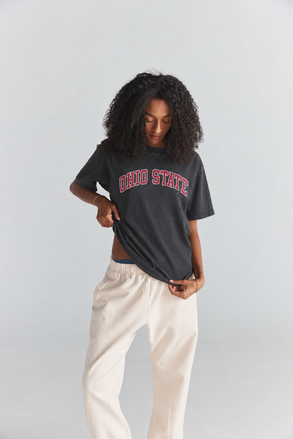 Ohio State Heavyweight Washed Campus Tee
