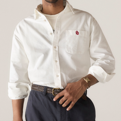 Oklahoma Men's Cotton Oxford